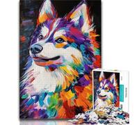 1000 Piece Jigsaw Puzzles for Teenagers German Shepherd Teenager Jigsaw,Relax Games Is Ideal As A Gift for The Whole Family 26x38cm