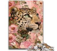 1000 Piece Jigsaw Puzzles for Teenagers Gifts Animal Leopard Challenging Family Activity Games DIY Toy for Home Wall Decor Gifts 50x75cm