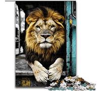1000 Piece Jigsaw Puzzles for Teenagers Gifts Animal Lion, Train Your Brain And Hands Unique Birthday And Gifts for Age 14+ (Size 26x38cm)
