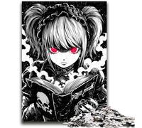 1000 Piece Jigsaw Puzzles for Teenagers Gifts Anime Demon Girl Educational Games Home Decoration Artists Collection, Fine Art 50x75cm