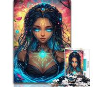 1000 Piece Jigsaw Puzzles for Teenagers Gifts Anime Girl Teenager Puzzles,Educational Games Wall Decoration Unique Birthday And Xmas Gifts 26x38cm
