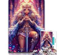 1000 Piece Jigsaw Puzzles for Teenagers Gifts Anime Queen Girl Puzzles for Adults,Learning Educational Toys Family Games Gifts for Friends And Family 26x38cm