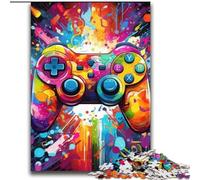 1000 Piece Jigsaw Puzzles for Teenagers Gifts Art Game Controller,for Educational Game Challenge Toy Deal As Gifts for The Whole Family 38x52cm
