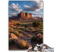 1000 Piece Jigsaw Puzzles for Teenagers Gifts Beautiful Mountain River 1000 Piece Puzzle,Unique Birthday And Gifts for And Age 14 Years Up (38x26cm)