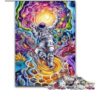 1000 Piece Jigsaw Puzzles for Teenagers Gifts Beehive Astronauts, Educational Toys Is Ideal As A Gift for The Whole Family (Size 50x75cm)
