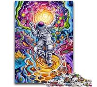 1000 Piece Jigsaw Puzzles for Teenagers Gifts Beehive Astronauts Learning Educational Toys Fun at Home Activities, Birthday Present,Travel Gifts 50x75cm