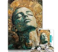 1000 Piece Jigsaw Puzzles for Teenagers Gifts Bitcoin Logo 1000 Piece Puzzle,for Educational Game Challenge Toy Deal As Gifts for The Whole Family (size 75x50cm)