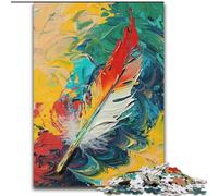 1000 Piece Jigsaw Puzzles for Teenagers Gifts Buddha Oil Painting, Elephant Toy Intellectual Game Birthday Present, Gifts, Wall Art for Ages 14+ (Size 50x75cm)