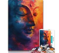 1000 Piece Jigsaw Puzzles for Teenagers Gifts Buddha Statues 1000 Piece Puzzle,Educational Toy Funny Family Games Unique Home Decor (size 75x50cm)