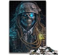 1000 Piece Jigsaw Puzzles for Teenagers Gifts Captain Skeleton Family Fun for Is Ideal As A Gift for The Whole Family for And Age 14 Years Up 26x38cm