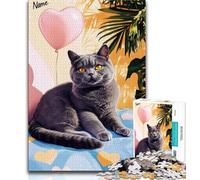 1000 Piece Jigsaw Puzzles for Teenagers Gifts Cat Lying on The Sofa Teenager Puzzles,Educational Games Home Decoration Unique Home Decor And Gifts (size 38x26cm)