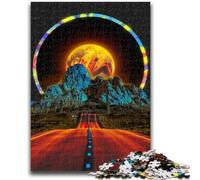 1000 Piece Jigsaw Puzzles for Teenagers Gifts Celestial Spaces Stress Reliever Difficult Challenge Enhance Love between Couples 26x38cm