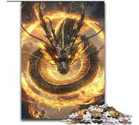 1000 Piece Jigsaw Puzzles for Teenagers Gifts Chinese Dragon, Analysis And Logic with Fully Interlocking Randomly Shaped Pieces for And Age 14 Years Up (Size50x75cm)