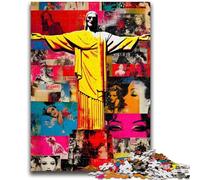 1000 Piece Jigsaw Puzzles for Teenagers Gifts Christian Art Learning Educational Toys Fun at Home Activities, Birthday Present,Travel Gifts 50x75cm