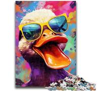 1000 Piece Jigsaw Puzzles for Teenagers Gifts Colorful Duck Teenager Puzzles,Educational Games Home Decoration Suitable for Desktop Decoration (50x75cm)