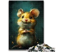 1000 Piece Jigsaw Puzzles for Teenagers Gifts Cute Little Yellow Tiger Learning Educational Toys Family Games Gifts for Friends And Family 26x38cm