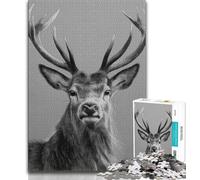 1000 Piece Jigsaw Puzzles for Teenagers Gifts Deer Teenager Jigsaw,Relax Games Is Ideal As A Gift for The Whole Family (size 38x26cm)