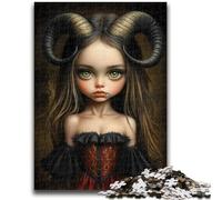 1000 Piece Jigsaw Puzzles for Teenagers Gifts Demon Dragon 1000 Piece Puzzle,Staycation Kill Time with Fully Interlocking Randomly Shaped Pieces (38x26cm)