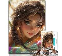1000 Piece Jigsaw Puzzles for Teenagers Gifts Dream Girl 1000 Piece Puzzle,Unique Birthday And Gifts for And Age 14 Years Up 75x50cm