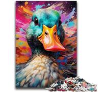 1000 Piece Jigsaw Puzzles for Teenagers Gifts Duck Teenager Puzzles,Educational Games Home Decoration Suitable for Desktop Decoration (26x38cm)