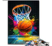1000 Piece Jigsaw Puzzles for Teenagers Gifts Fantasy Basketball, Family Game Stress Reliever Difficult Challenge Enhance Love between Couples (Size 50x75cm)