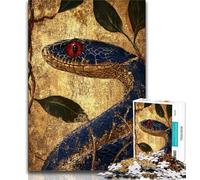 1000 Piece Jigsaw Puzzles for Teenagers Gifts Fantasy Snake 1000 Piece Puzzle,for Educational Game Challenge Toy Deal As Gifts for The Whole Family (size 38x26cm)