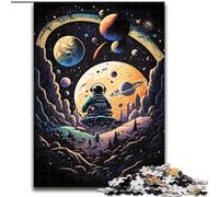 1000 Piece Jigsaw Puzzles for Teenagers Gifts Galactic Adventure, Toy Intellectual Game Enhance Love between Couples for Ages 14+ (Size 26x38cm)
