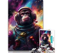 1000 Piece Jigsaw Puzzles for Teenagers Gifts Galaxies Gorillas,Help The Brain Exercise Addictive Toys to Cultivate Patience Wall Decoration 38X26CM