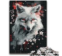 1000 Piece Jigsaw Puzzles for Teenagers Gifts God of Foxes 1000 Piece Puzzle,Staycation Kill Time with Fully Interlocking Randomly Shaped Pieces (50x75cm)