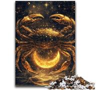 1000 Piece Jigsaw Puzzles for Teenagers Gifts Golden Crab Puzzles for Adults,Learning Educational Toys Family Games Gifts for Friends And Family (50x75cm)