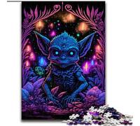 1000 Piece Jigsaw Puzzles for Teenagers Gifts Gremlin of The Woods, Family Game Stress Reliever Difficult Challenge Enhance Love between Couples (Size 26x38cm)