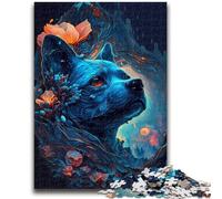 1000 Piece Jigsaw Puzzles for Teenagers Gifts Jack Russell Terrier Dog Toys Educational Games Stress Relieving Suitable for Desktop Decoration 50x75cm