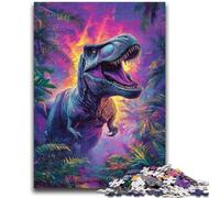 1000 Piece Jigsaw Puzzles for Teenagers Gifts Jungle Dinosaur Adult Puzzles,Educational Games Home Decoration Suitable for Desktop Decoration (50x75cm)