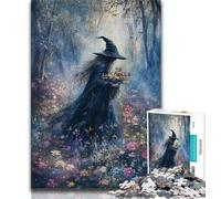 1000 Piece Jigsaw Puzzles for Teenagers Gifts Jungle Wizard,Help The Brain Exercise Addictive Toys to Cultivate Patience Wall Decoration (38x26cm)