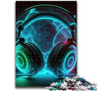 1000 Piece Jigsaw Puzzles for Teenagers Gifts Live Music Neon Family Fun for Is Ideal As A Gift for The Whole Family for And Age 14 Years Up 50x75cm