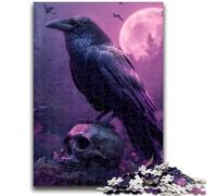 1000 Piece Jigsaw Puzzles for Teenagers Gifts Magic Crow Stress Reliever Difficult Challenge Enhance Love between Couples 50x75cm