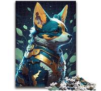 1000 Piece Jigsaw Puzzles for Teenagers Gifts Magic Realism Corgi Dog Family Fun for Is Ideal As A Gift for The Whole Family for And Age 14 Years Up 50x75cm