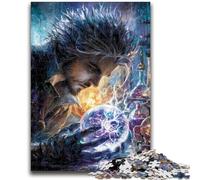 1000 Piece Jigsaw Puzzles for Teenagers Gifts Magic Wizard Educational Games Home Decoration Artists Collection, Fine Art 26x38cm