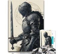 1000 Piece Jigsaw Puzzles for Teenagers Gifts Medieval Knights,learning Educational for Is Ideal As A Gift for The Whole Family (75x50cm)