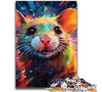 1000 Piece Jigsaw Puzzles for Teenagers Gifts Mouse 1000 Pieces for Teenagers,Toys Educational Games Stress Relieving Unique Birthday And Gifts (26x38cm)