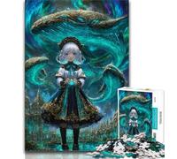 1000 Piece Jigsaw Puzzles for Teenagers Gifts Mysterious Elf Girl Teenager Puzzles,Educational Games Home Decoration Unique Home Decor And Gifts (size 75x50cm)
