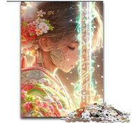 1000 Piece Jigsaw Puzzles for Teenagers Gifts Mysterious Ninja Samurai, Suitable for Ages 14 And Up Home Educational Games DIY Toys Artwork Gift (Size 26x38cm)