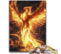 1000 Piece Jigsaw Puzzles for Teenagers Gifts Mysterious Phoenix for Ages 14 And over For Family Fun & Game Night Gift Toys 50x75cm