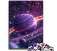 1000 Piece Jigsaw Puzzles for Teenagers Gifts Planet Colorful Auroras Puzzles for Teenagers,Fun Present & Activity for Home,Toy for Rainy Days (26x38cm)