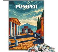 1000 Piece Jigsaw Puzzles for Teenagers Gifts Pompeii Ruins, for 14+ Challenging Game As A Gift for The Whole Family And Friends 50x75cm
