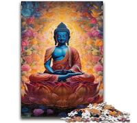 1000 Piece Jigsaw Puzzles for Teenagers Gifts Psychedelic Buddha Teenager Puzzles,Educational Games Wall Decoration Unique Birthday And Xmas Gifts (26x38cm)