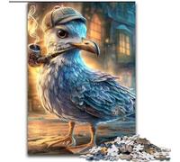 1000 Piece Jigsaw Puzzles for Teenagers Gifts Sherlock Holmes Seagull, Analysis And Logic with Fully Interlocking Randomly Shaped Pieces for And Age 14 Years Up (Size 26x38cm)