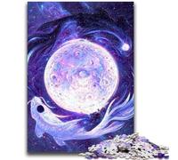 1000 Piece Jigsaw Puzzles for Teenagers Gifts Space Koi Fish Family Fun for Is Ideal As A Gift for The Whole Family for And Age 14 Years Up 50x75cm