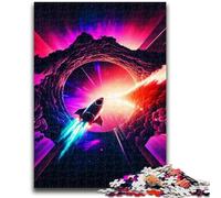 1000 Piece Jigsaw Puzzles for Teenagers Gifts Spaceship Story Toys Educational Games Stress Relieving Suitable for Desktop Decoration 50x75cm