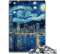1000 Piece Jigsaw Puzzles for Teenagers Gifts Starry Sky Color Puzzles,Educational Stress Relief Toy Great Gifts And Toys (38x26cm)